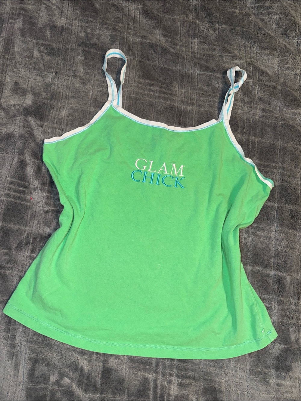 Vintage Y2K No Boundaries Spaghetti Strap Tank